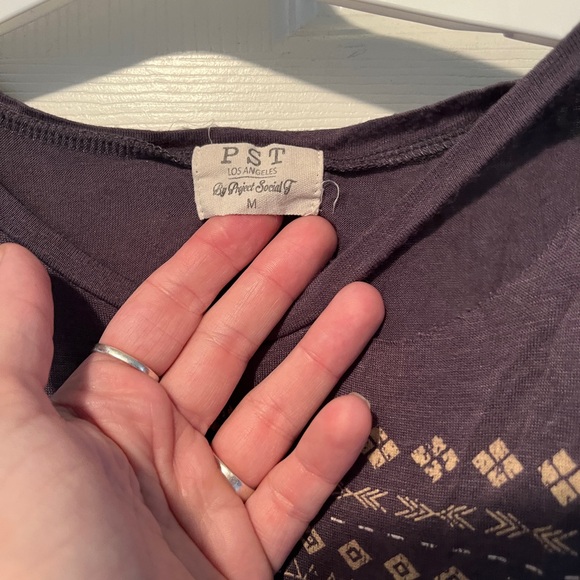 PST Los Angeles distressed tee - Picture 4 of 4